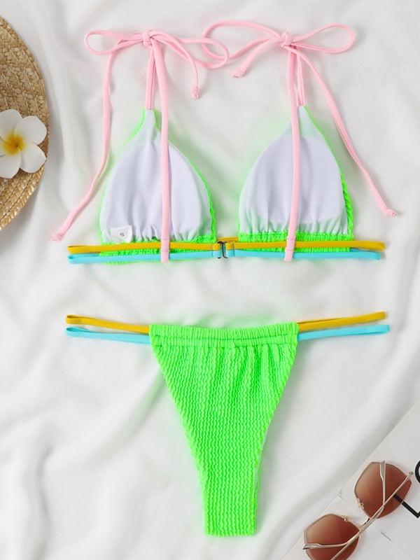 Swimwear - Vacation Swimwear 2 Piece Bikinis for Beach and Pool