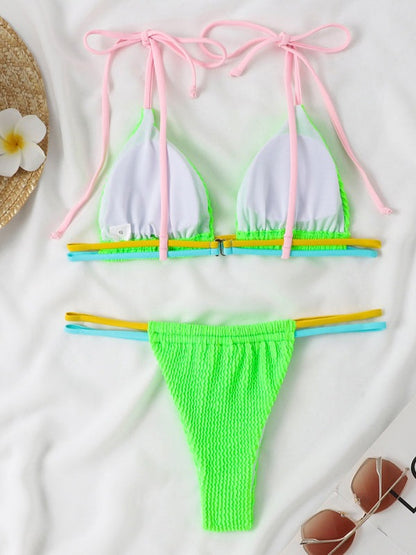 Swimwear - Vacation Swimwear 2 Piece Bikinis for Beach and Pool
