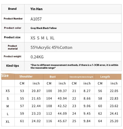Knit Tops - V-neck Hollow Knitwear Women's Clothing