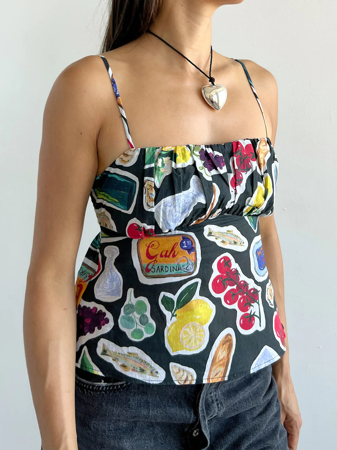 Sleeveless Tops - Contrast Color Sexy Backless Slim Fit Hot Girl Vest