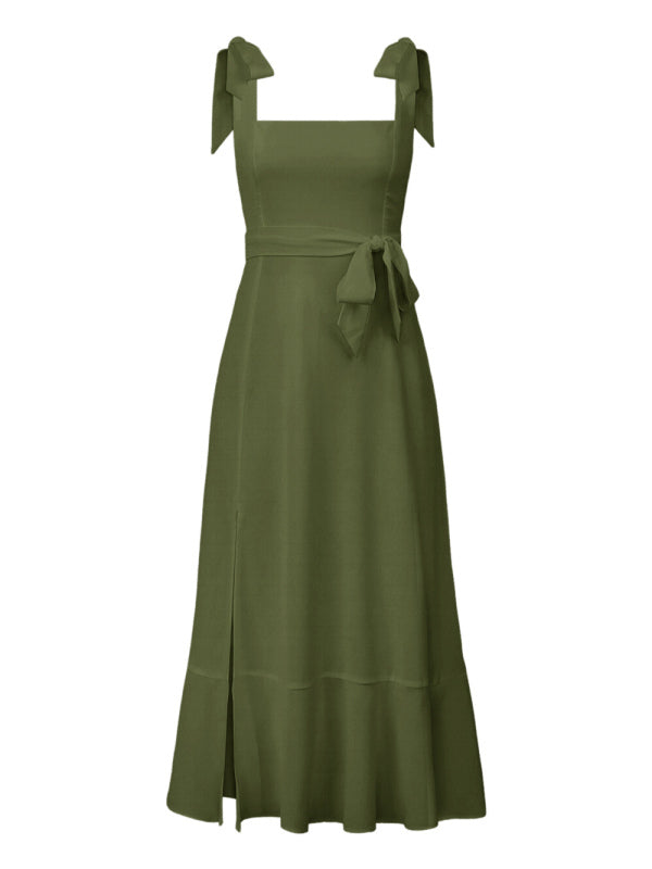 Cocktail Dresses - Women's Elegant and Fashionable Commuter Slit French High-end Sense Dress