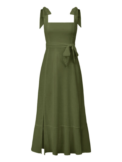 Cocktail Dresses - Women's Elegant and Fashionable Commuter Slit French High-end Sense Dress