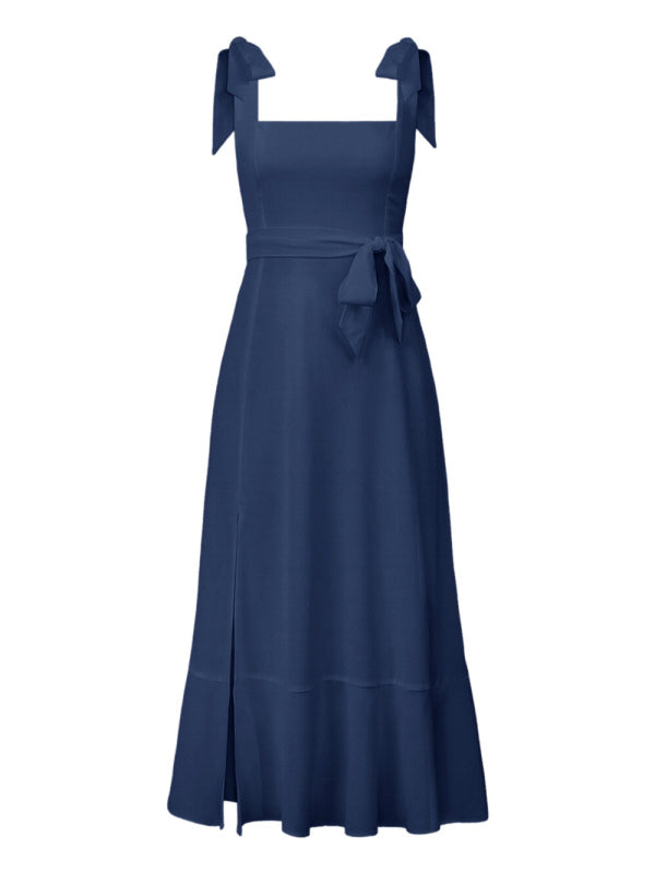 Cocktail Dresses - Women's Elegant and Fashionable Commuter Slit French High-end Sense Dress