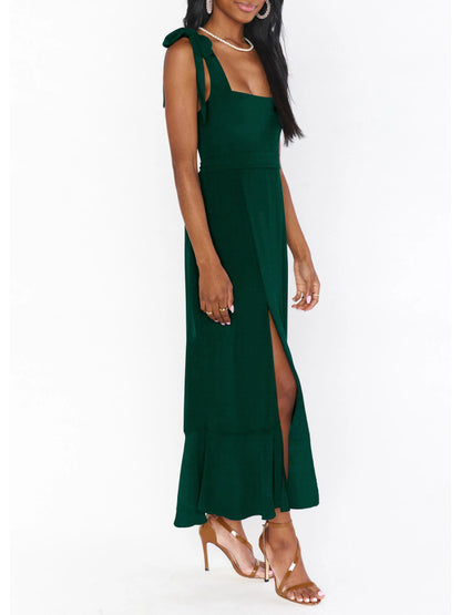 Cocktail Dresses - Women's Elegant and Fashionable Commuter Slit French High-end Sense Dress