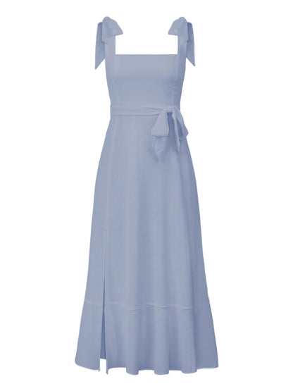 Cocktail Dresses - Women's Elegant and Fashionable Commuter Slit French High-end Sense Dress