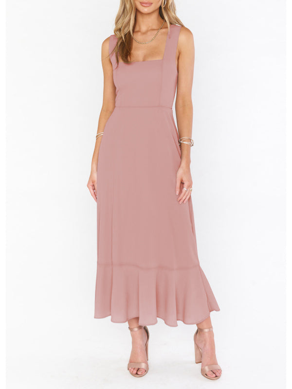 Cocktail Dresses - Women's Elegant and Fashionable Commuter Slit French High-end Sense Dress