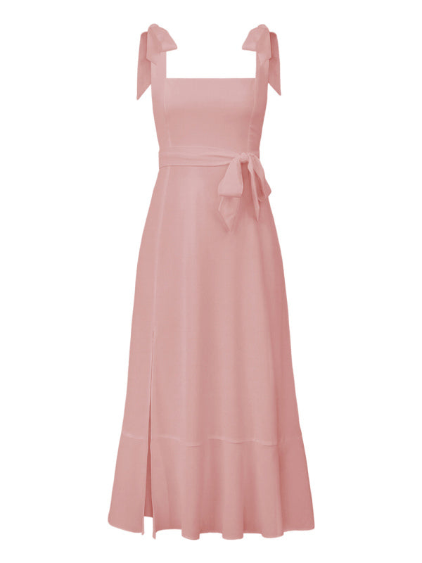 Cocktail Dresses - Women's Elegant and Fashionable Commuter Slit French High-end Sense Dress