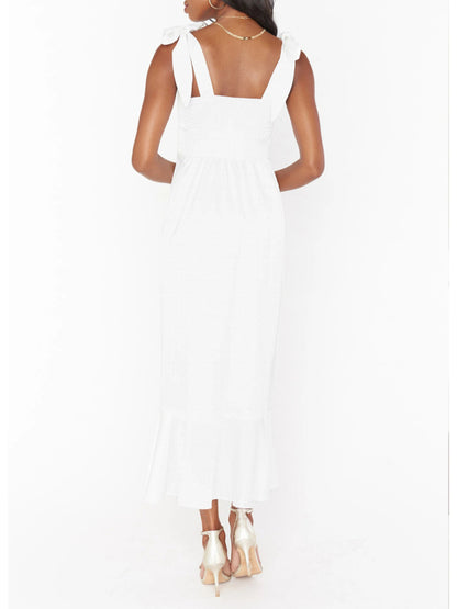 Cocktail Dresses - Women's Elegant and Fashionable Commuter Slit French High-end Sense Dress