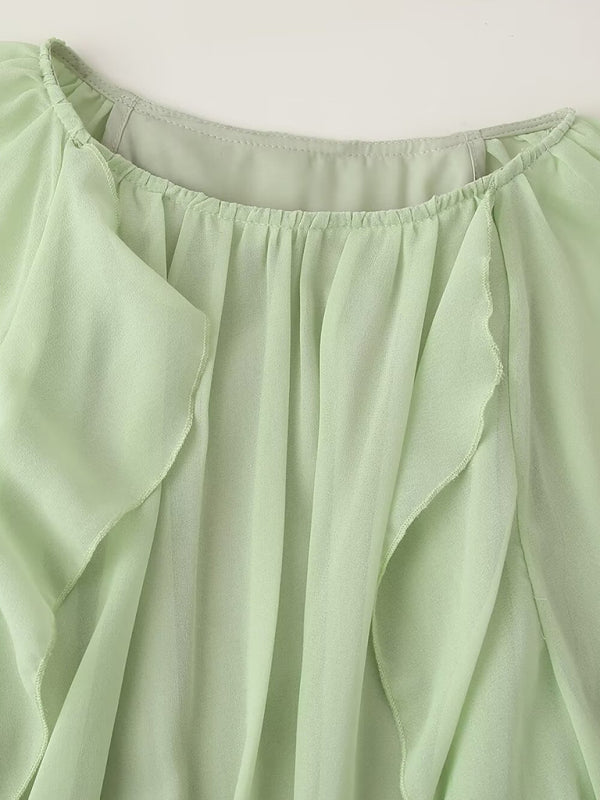 Party Dresses - New Fashion Layered Ruffle Dress