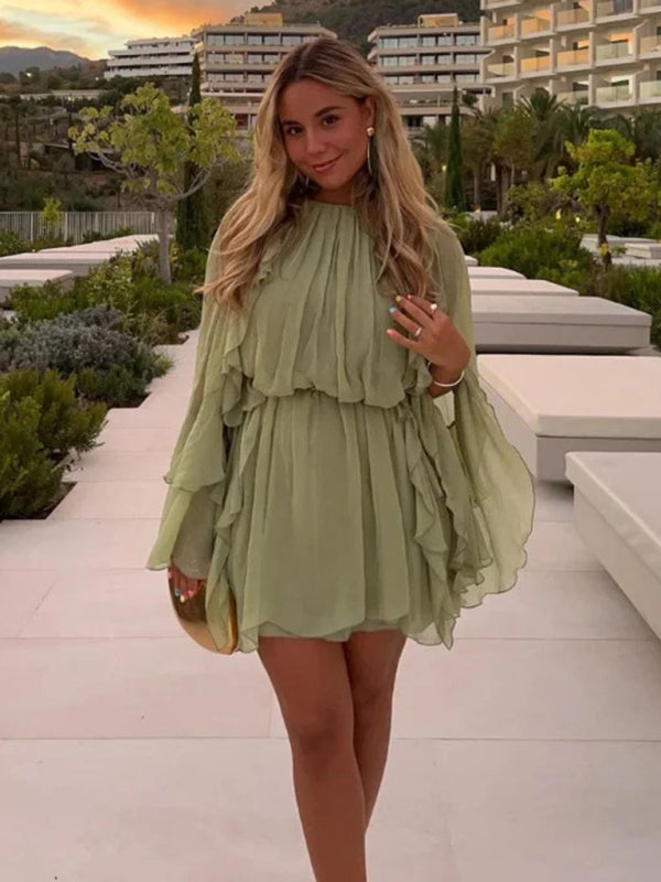 Party Dresses - New Fashion Layered Ruffle Dress