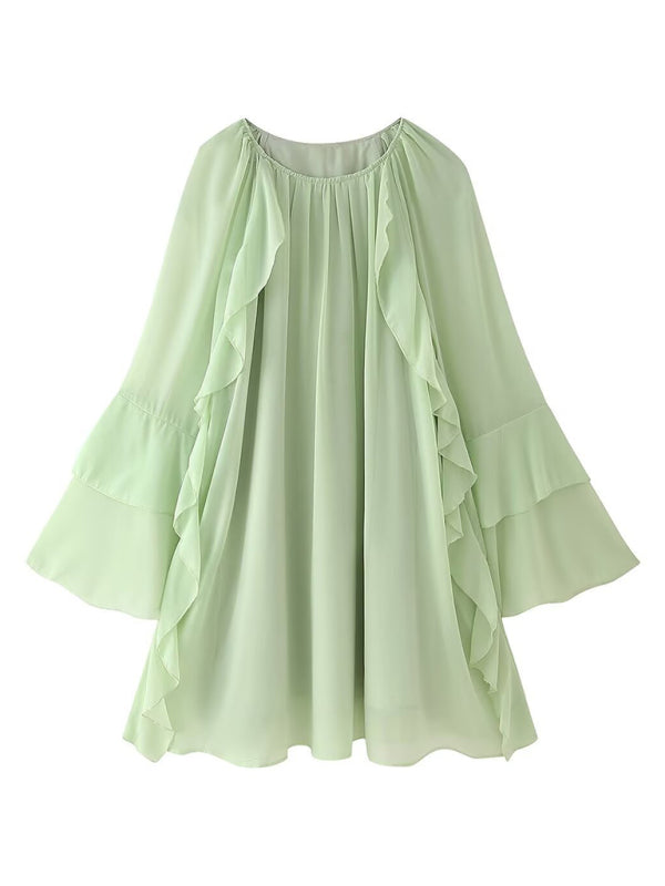 Party Dresses - New Fashion Layered Ruffle Dress