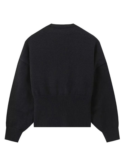 Cardigans - V-neck button-down cardigan