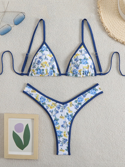 Swimwear - Floral print bikini