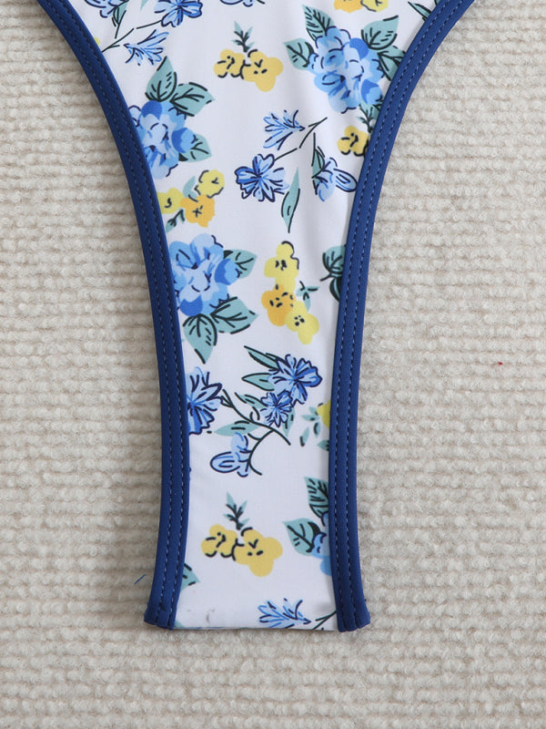 Swimwear - Floral print bikini