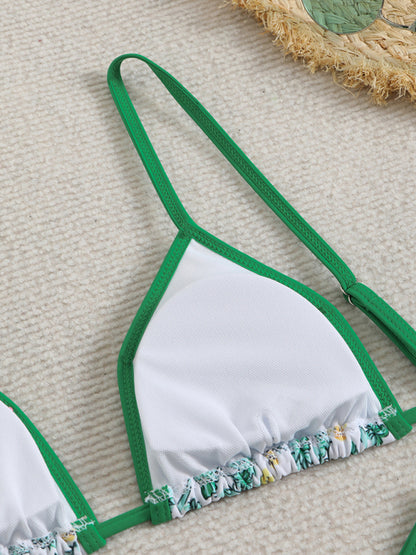 Swimwear - Floral print bikini