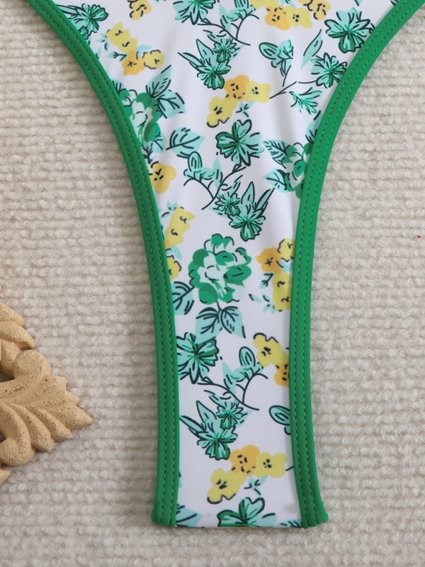 Swimwear - Floral print bikini