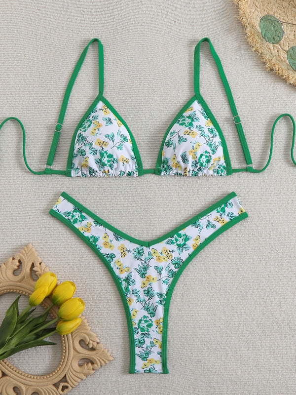 Swimwear - Floral print bikini