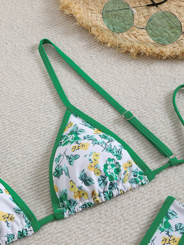 Swimwear - Floral print bikini
