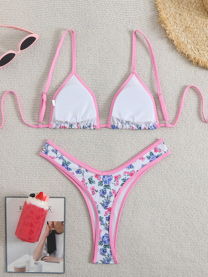 Swimwear - Floral print bikini