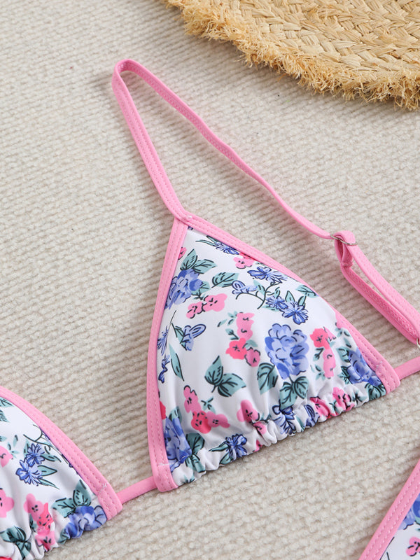 Swimwear - Floral print bikini