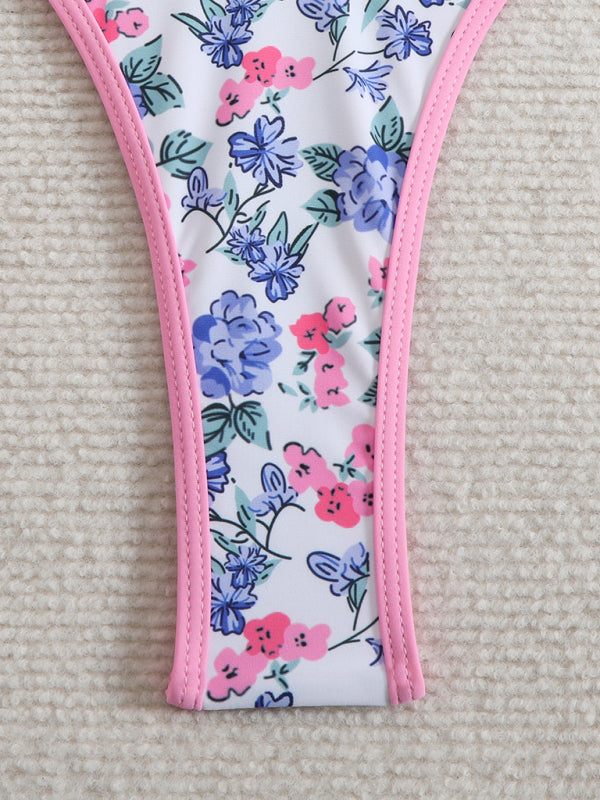 Swimwear - Floral print bikini
