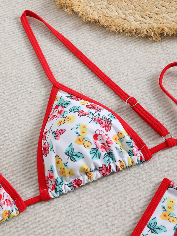 Swimwear - Floral print bikini