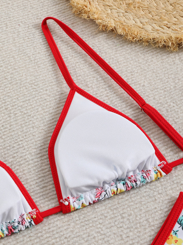 Swimwear - Floral print bikini