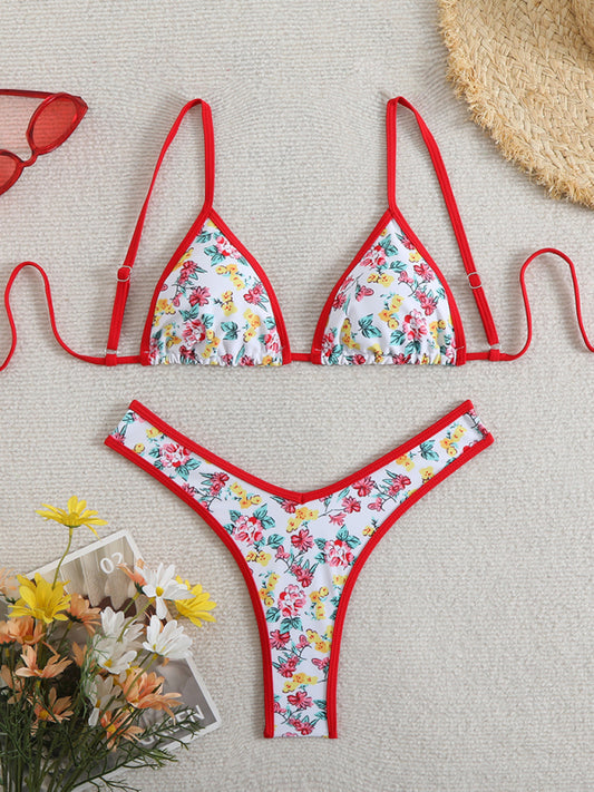 Swimwear - Floral print bikini