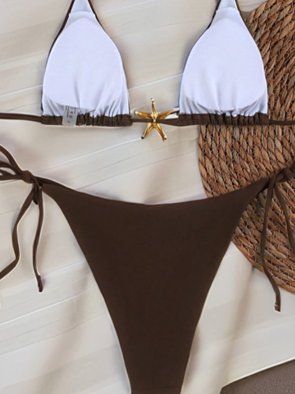 Swimwear - Sexy starfish strappy bikini