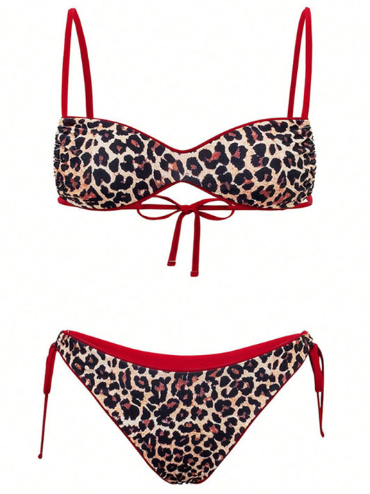 Swimwear - Leopard print swimsuit