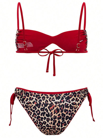 Swimwear - Leopard print swimsuit