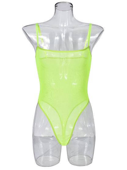 Lingerie - Sexy suspender mesh dress sexy suit