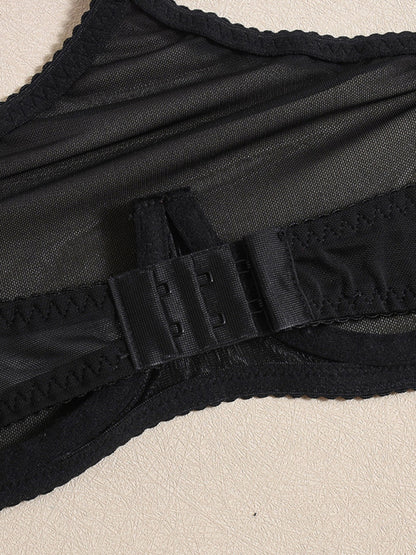 Lingerie - See-through skirt mesh underwear JK uniform playful underwear fun suit