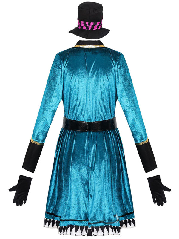 Costumes- Halloween Cosplay Mad Alice Hatter Magical Outfit- - Pekosa Women Clothing