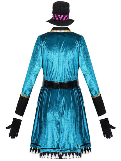 Costumes- Halloween Cosplay Mad Alice Hatter Magical Outfit- - Pekosa Women Clothing