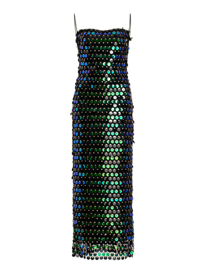 Elegant Dresses- Evening Sequined Wedding Guest Long Dress- - Pekosa Women Clothing