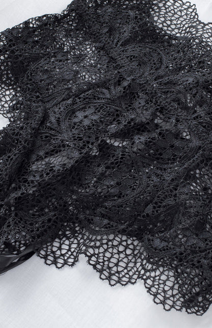 Lingerie- Lace 2 Piece Bralette and High Waisted Lace-Up Panty - Lingerie Duo- - Pekosa Women Clothing