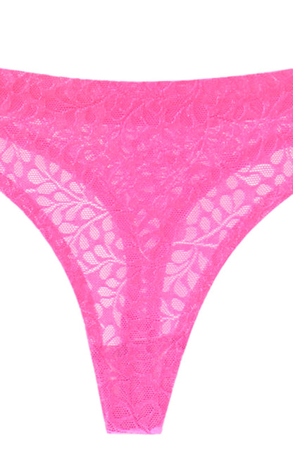 Panties- Women's Lace Panty Thong G-String- - Pekosa Women Clothing