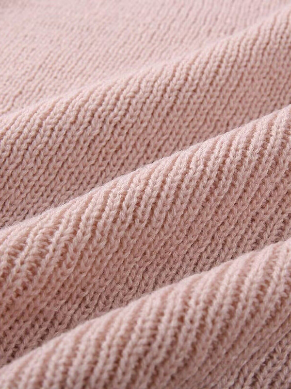 Sweaters- Oversized Turtleneck Jumper | Comfy Slouchy Knit Sweater- - Pekosa Women Clothing