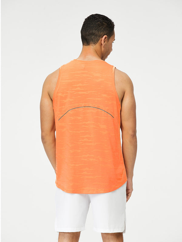 Vests- Men's Quick-Drying Sleeveless Vest Activewear Top- - Pekosa Women Clothing