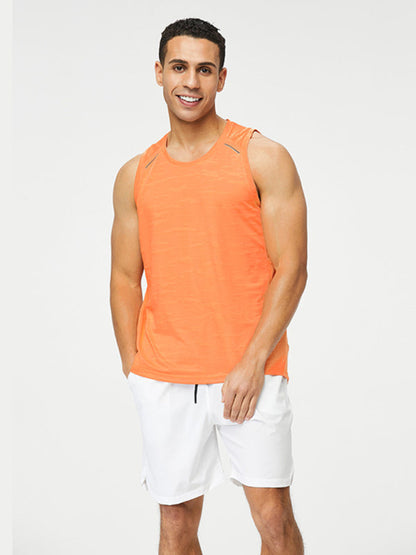 Vests- Men's Quick-Drying Sleeveless Vest Activewear Top- - Pekosa Women Clothing